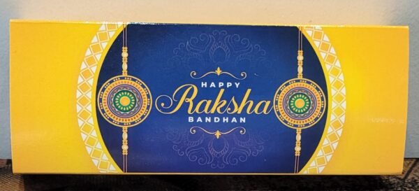 8 chocolates with Rakhi